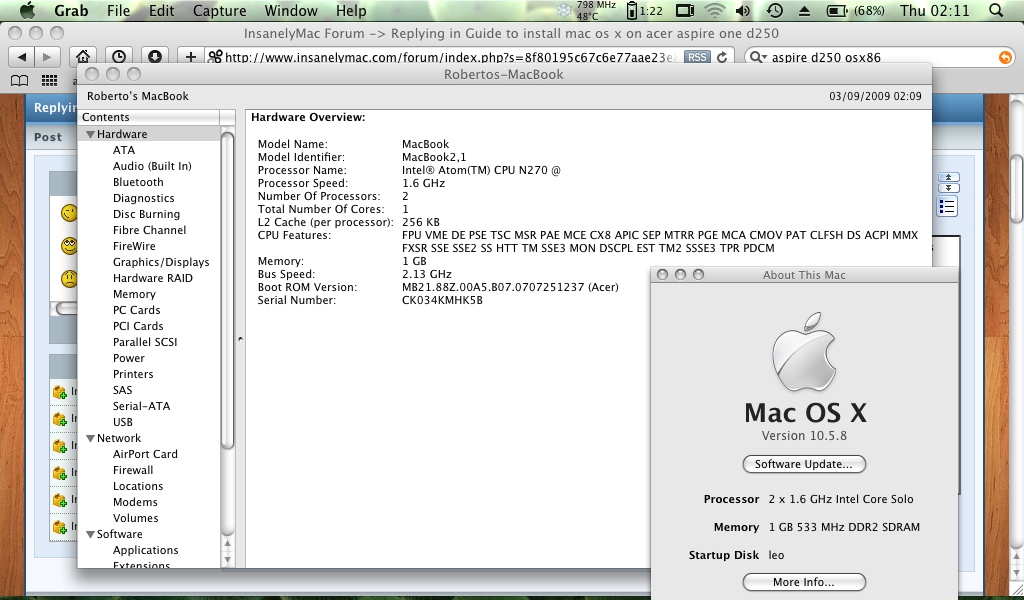 Kismac Download Mac Os X 10.5.8